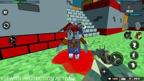 像素枪战僵尸突袭(Blocky Gun warfare Zombie)